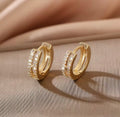 The Riviera Illusion of Grand Luxe Earrings (Gold Edition)